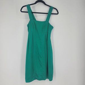 WALTER by Walter Baker Green Silk Mini Dress Holiday Party Cocktail Women's Sz 0
